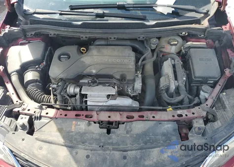 2017 Chevrolet Cruze Lt из США, поврежденный, VIN 1G1BE5SMXH7148935